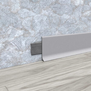 ПЛИНТУС НАКЛАДНОЙ АЛЮМИНИЕВЫЙ, 60ММ